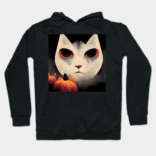 Evil Halloween Cat Hoodie